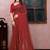 Floral poly georgette bandhani saree