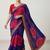 Bandhani embroidered pure georgette designer bandhani saree