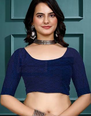 Floral pure georgette bandhani saree 2