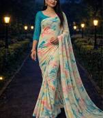 Bandhani pure georgette bandhani saree