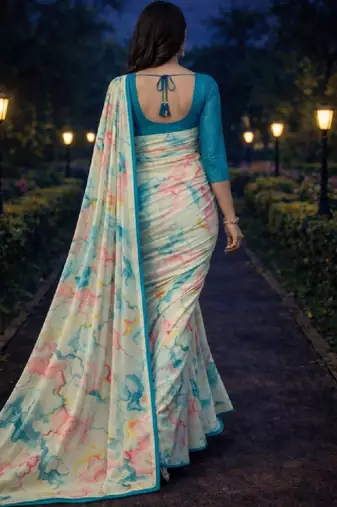 Bandhani pure georgette bandhani saree