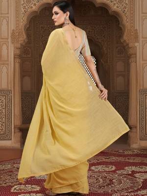 Linen blend handloom leheriya saree 2