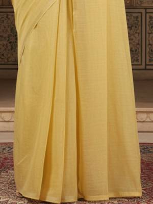 Linen blend handloom leheriya saree 4