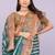 Tie and dye pure linen leheriya saree