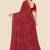 Bandhani poly georgette bandhani saree