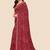 Bandhani poly georgette bandhani saree