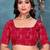Floral pure georgette bandhani saree