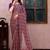 Poly georgette bandhani saree