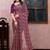 Poly georgette bandhani saree