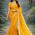 Bandhani zari poly georgette bandhani saree