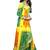 Batik poly georgette bandhani saree