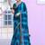 Poly georgette bandhani saree