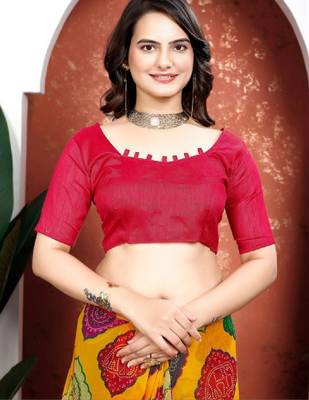 Bandhani pure chiffon bandhani saree 2