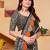 Pure georgette bandhani saree