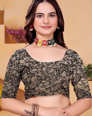 Pure georgette bandhani saree 4