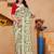 Pure georgette bandhani saree