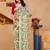 Pure georgette bandhani saree