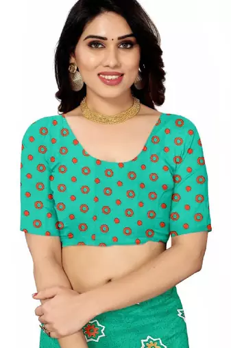 Women floral printed pure georgette bandhani saree