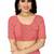 Floral pure georgette bandhani saree
