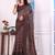 Bandhani poly georgette bandhani saree