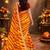 Tie and dye pure chiffon leheriya saree