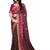 Bandhani zari poly georgette designer bandhani saree