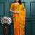 Poly georgette leheriya saree