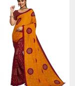 Bandhani pure georgette bandhani saree