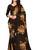 Floral pure georgette bandhani saree