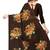 Floral pure georgette bandhani saree