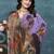 Pure georgette bandhani saree
