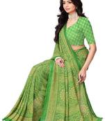 Bandhani pure georgette bandhani saree