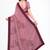 Floral pure georgette bandhani saree
