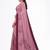 Floral pure georgette bandhani saree