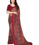 Bandhani pure georgette bandhani saree