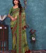 Bandhani pure georgette bandhani saree