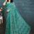 Floral pure georgette bandhani saree