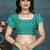 Floral pure georgette bandhani saree