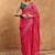 Woven design zari pure chiffon designer bandhani saree