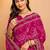 Bandhani zari pure georgette fusion bandhani saree