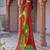 Bandhani pure georgette fusion bandhani saree