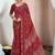 Bandhani pure chiffon fusion bandhani saree