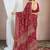 Bandhani pure chiffon fusion bandhani saree
