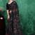Ombre poly georgette bandhani saree