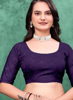 Floral poly georgette bandhani saree 3