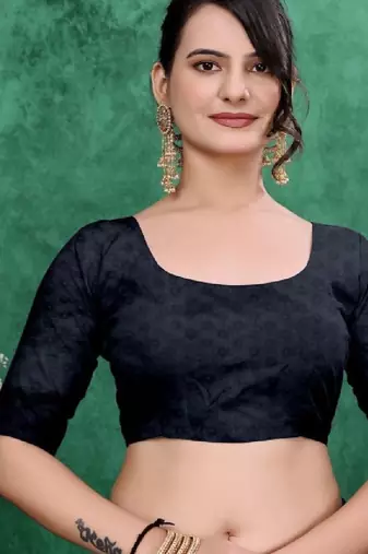 Ombre poly georgette bandhani saree