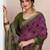 Bandhani pure chiffon fusion bandhani saree