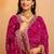 Bandhani embroidered pure georgette fusion bandhani saree