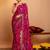 Bandhani zari pure georgette fusion bandhani saree