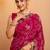 Bandhani zari pure georgette fusion bandhani saree